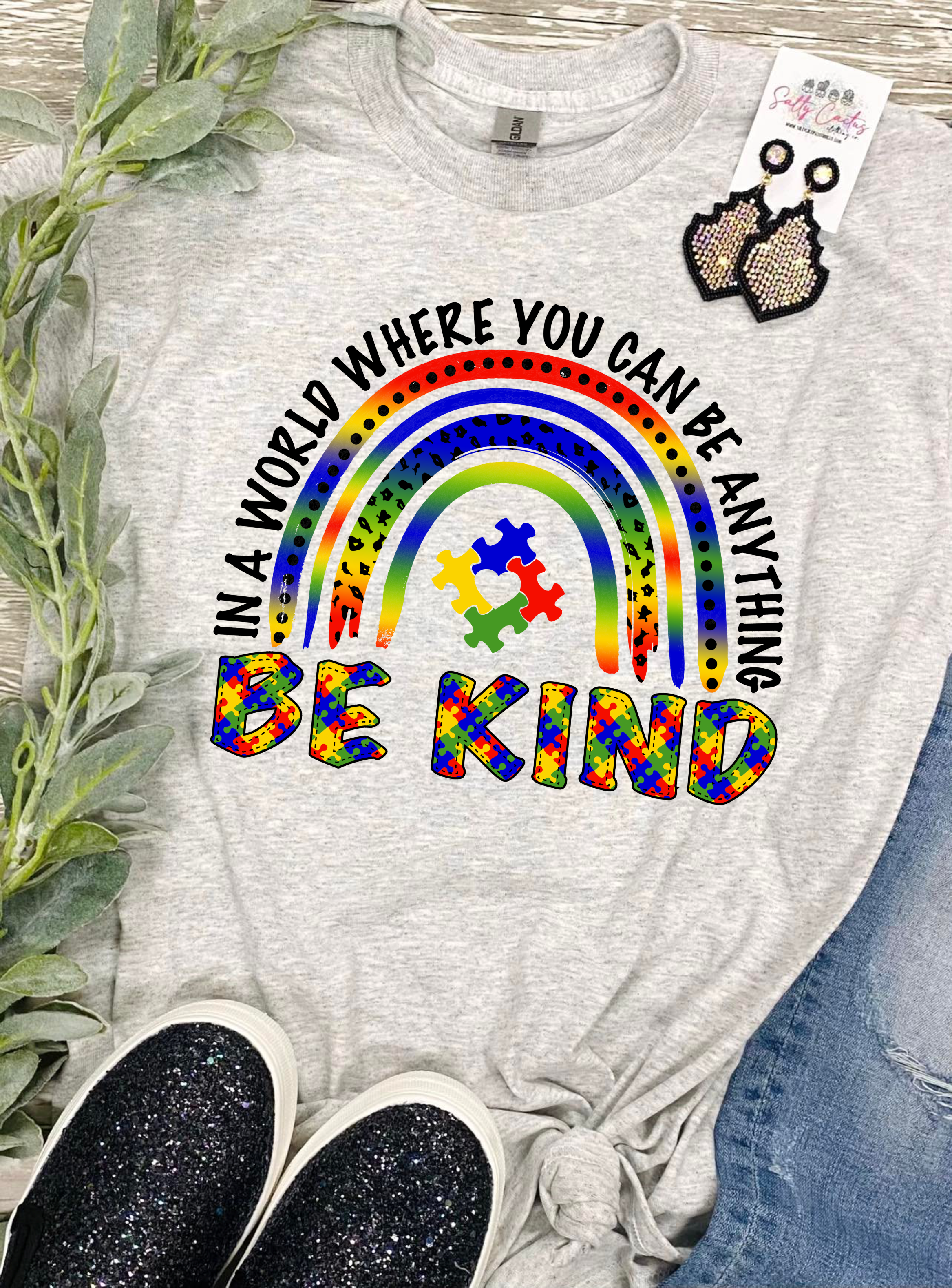 Adults/ Kids Be Kind Rainbow