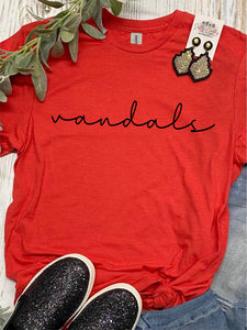 Mascot Cursive Font Tee