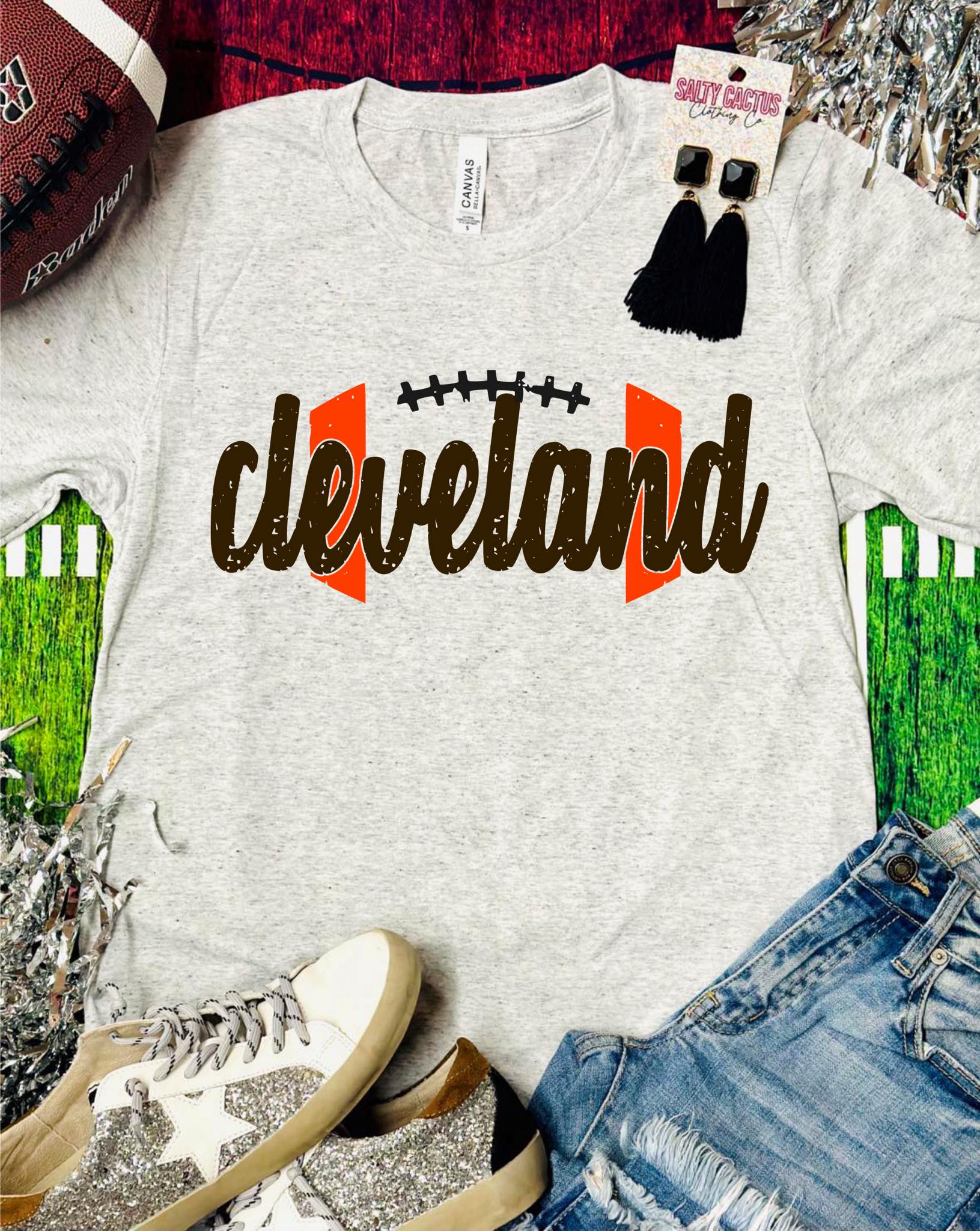 Cleveland Stitches Triblend Soft Tee