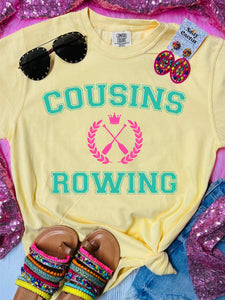 *DTG* Cousins Rowing Butter Comfort Color Tee