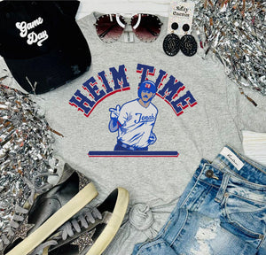 Heim Time Ash Grey Tee