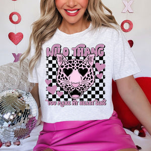 Wild Thang You Make My Heart Sing Ash Grey Tee