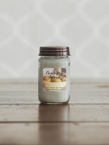 Country Peach 16oz Mason Pure Soy Candle