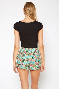 BELLATRIX TROPICAL PRINTED BASIC SHORT