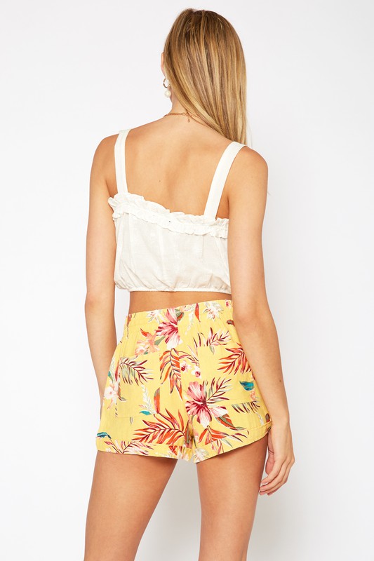 BELLATRIX TROPICAL PRINTED BASIC SHORT