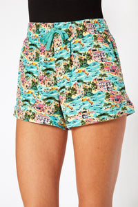 BELLATRIX TROPICAL PRINTED BASIC SHORT
