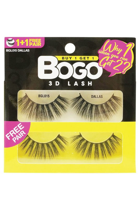 BOGO Two Pairs 3D Eyelashes