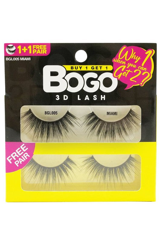BOGO Two Pairs 3D Eyelashes