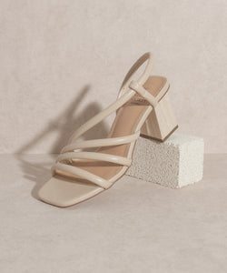 OASIS SOCIETY Ashley   Wooden Heel Sandal
