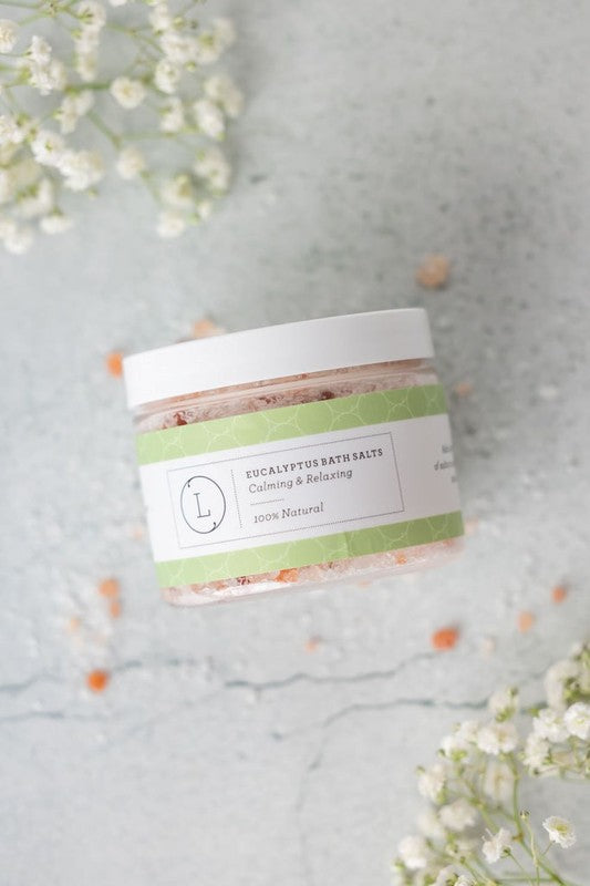 Eucalyptus Natural Bath Salt Soak