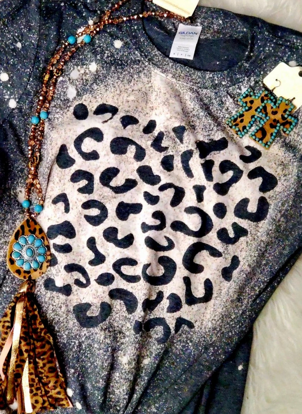 Leopard Print Tee