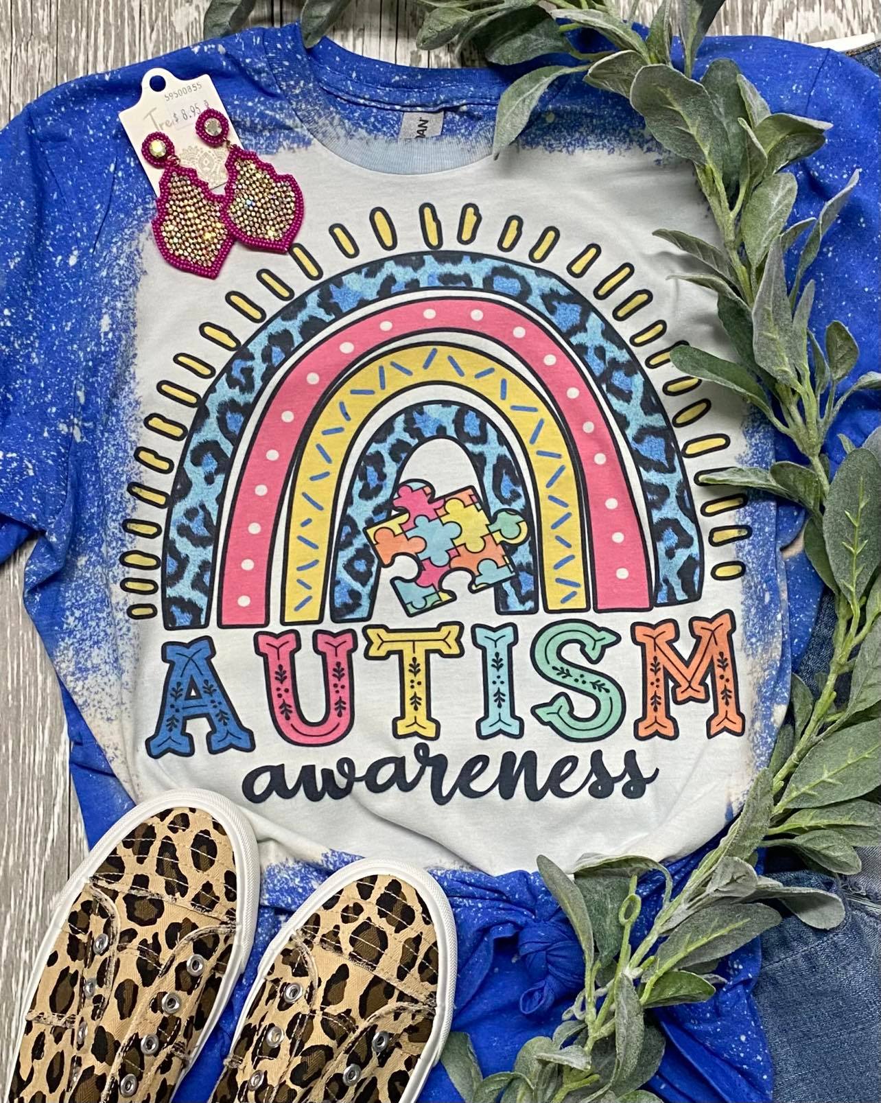 Adults/Kids Autism Awareness Rainbow