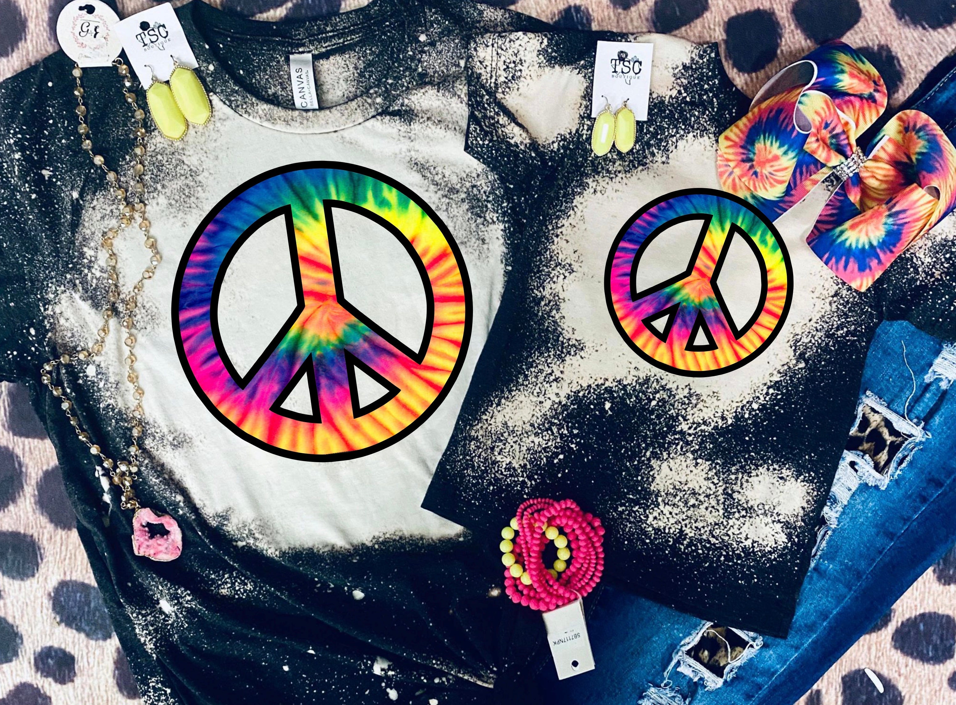 Kids Peace Tie Die