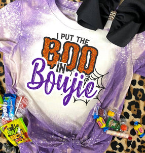 Youth Boo In Boujie Bleached Tee