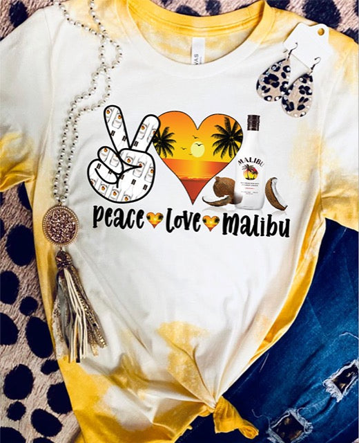 Peace Love Malibu Bleached Bella