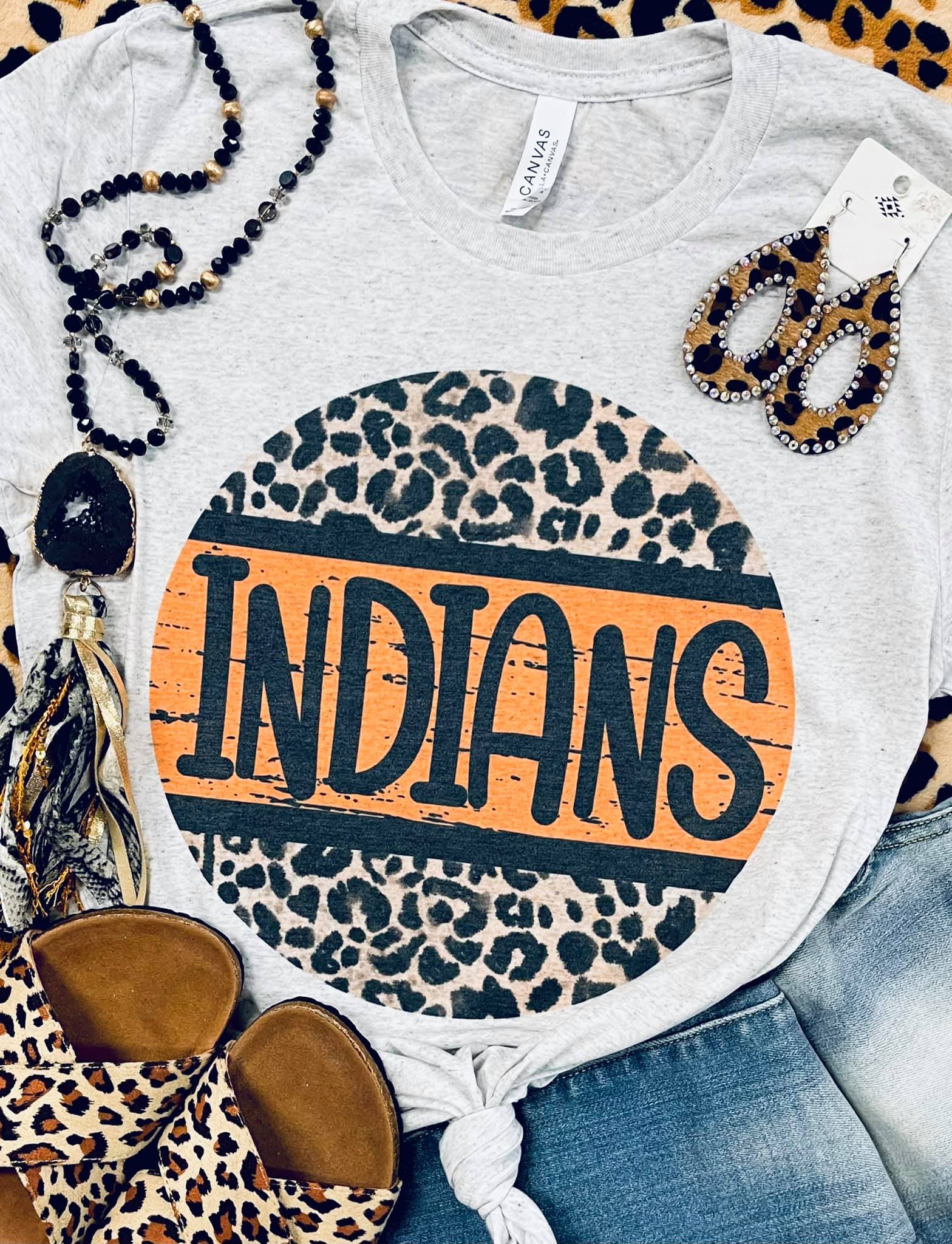 Kids Circle Leopard Spirit Tee