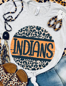 Kids Circle Leopard Spirit Tee