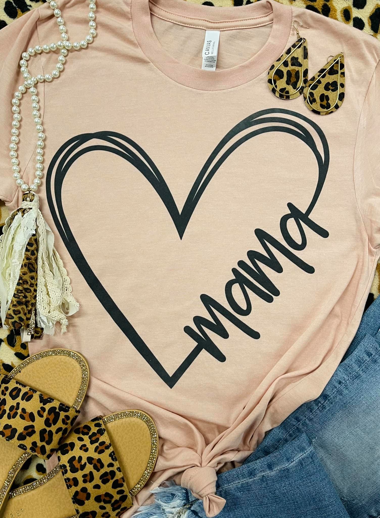 Heart Mothers Day Tee