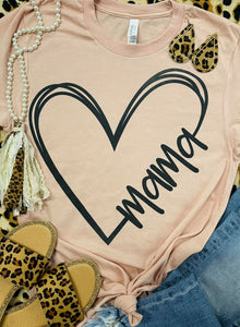 Heart Mothers Day Tee