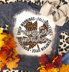 Sweater Weather Leopard Leaf