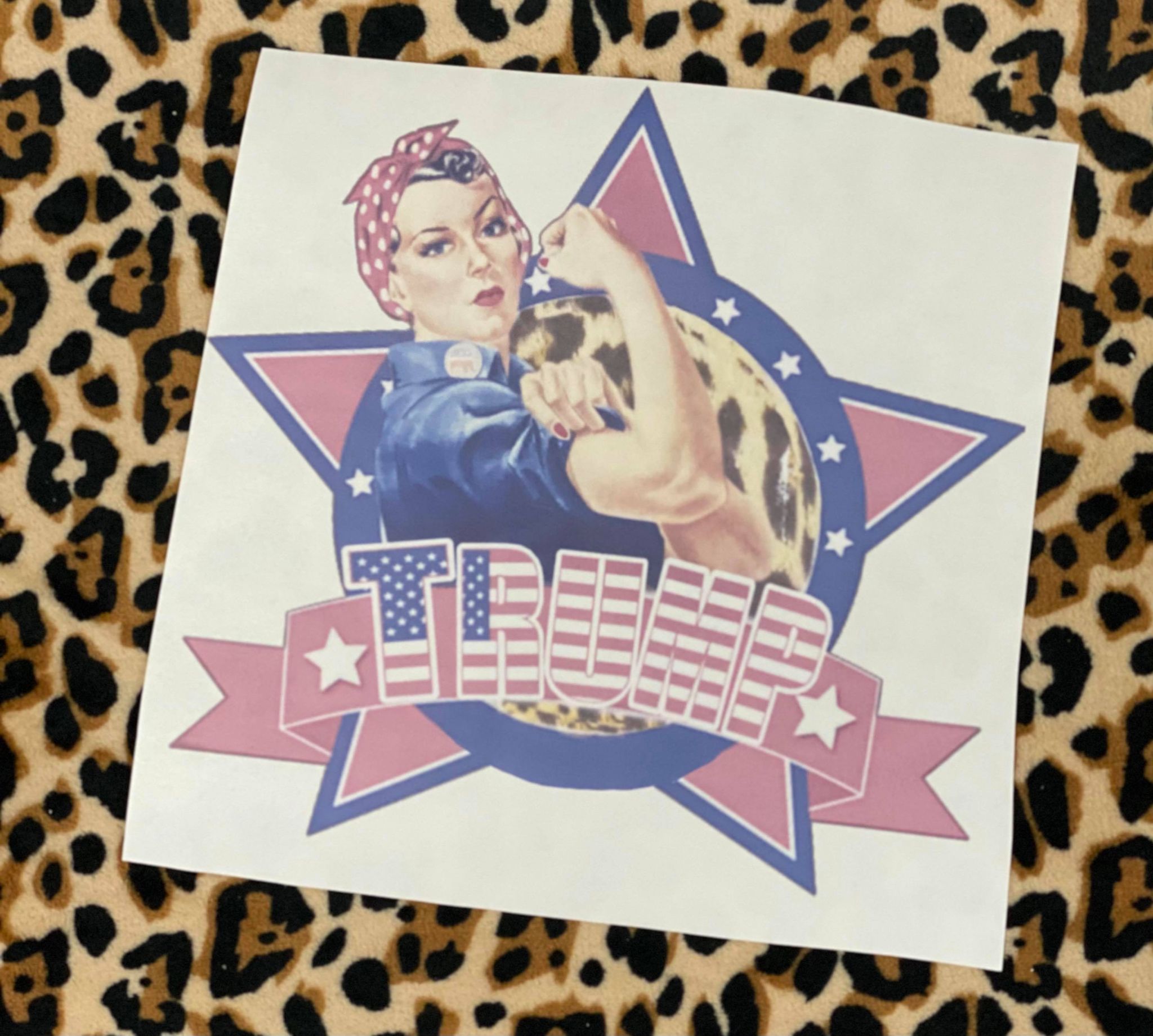 Trump Star Sublimation