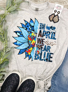 Adults/Kids In April We Wear Blue