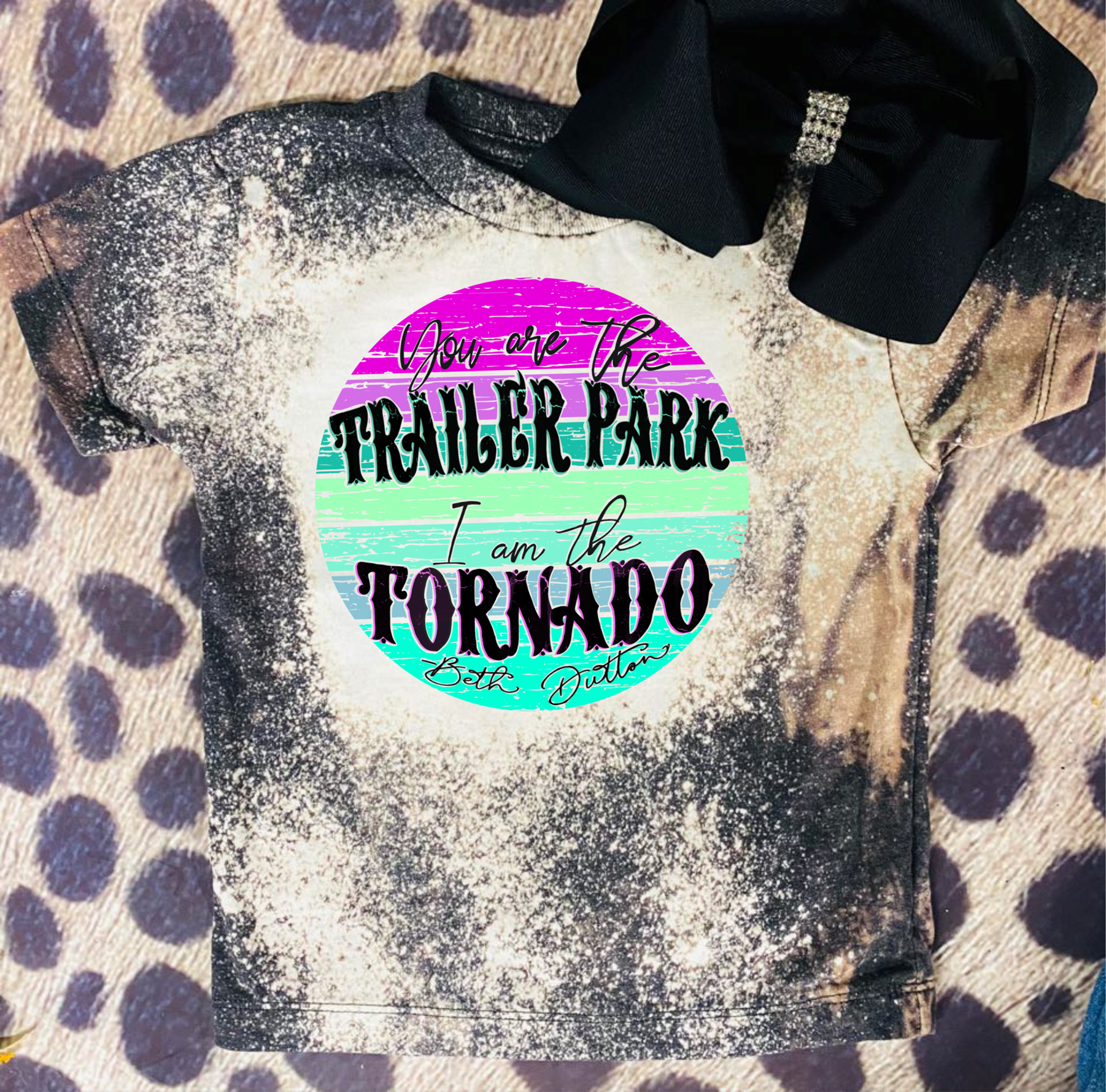 Youth You are the Trailer Park Bleached Tee