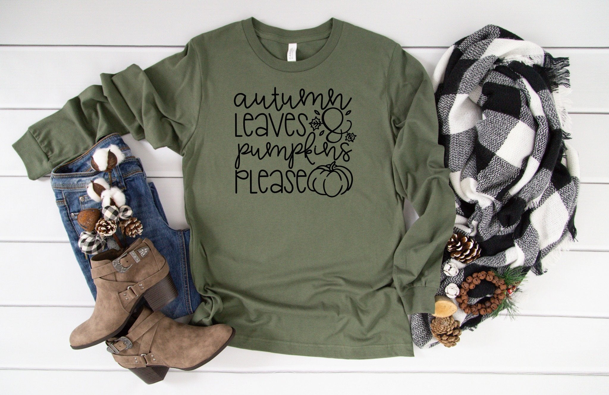 Autumn Leaves 2 Long Sleeve Tee