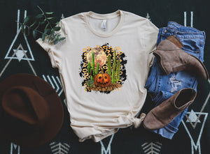 Desert Pumpkin Cactus Tee