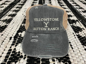 Yellowstone Dutton Ranch Ladderback Hat
