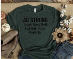 AG Strong Tough Times White