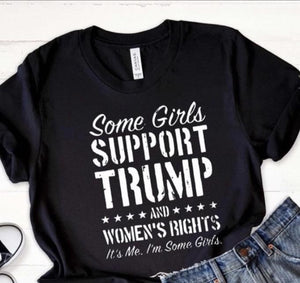 Some Girls Support Trump White