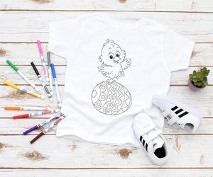 Chick Egg Easter Coloring