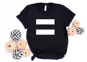 Equal Sign White