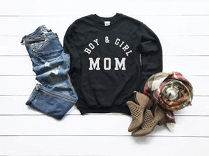 Boy & Girl Mom