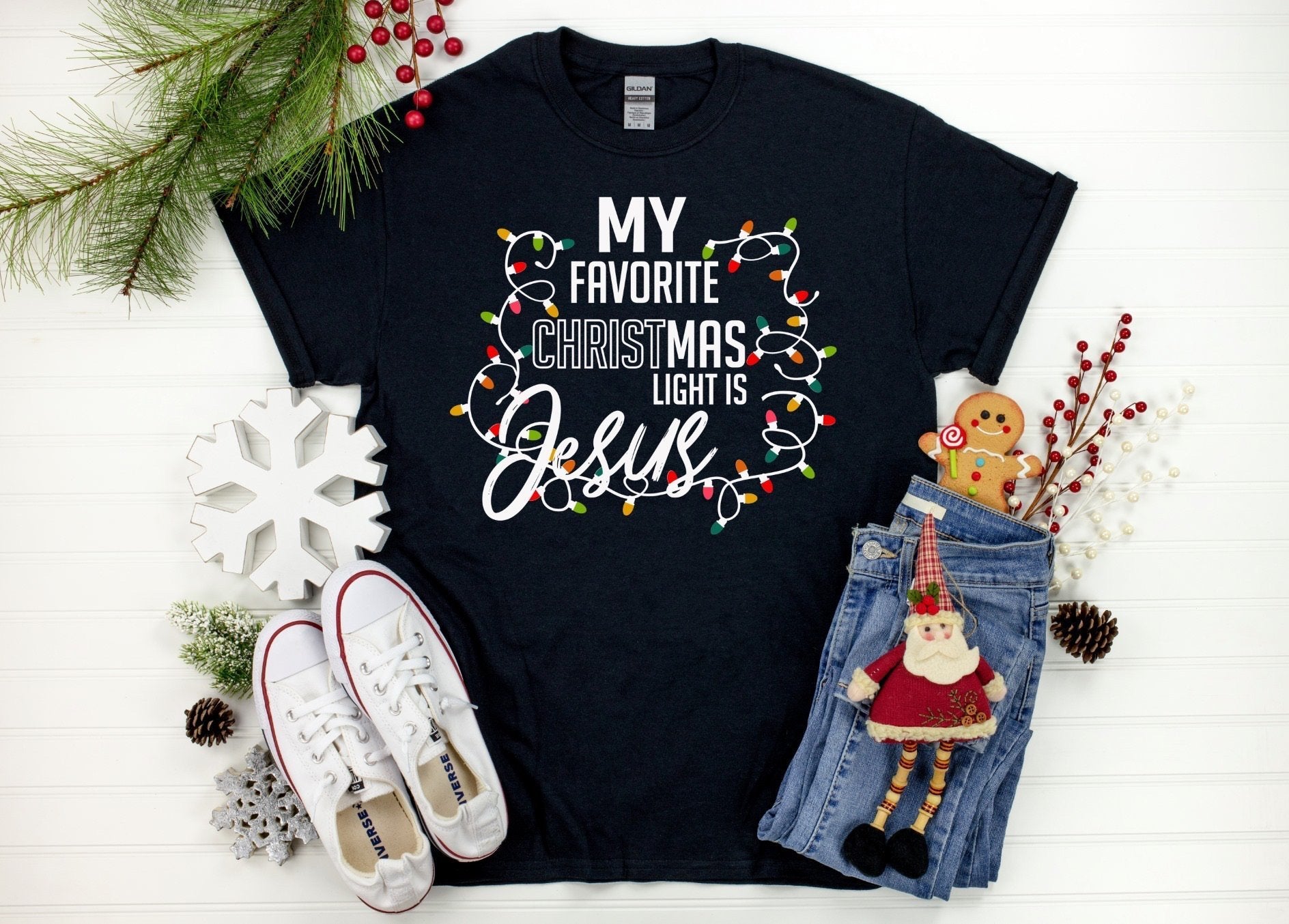 My Favorite Christmas Light Is Jesus