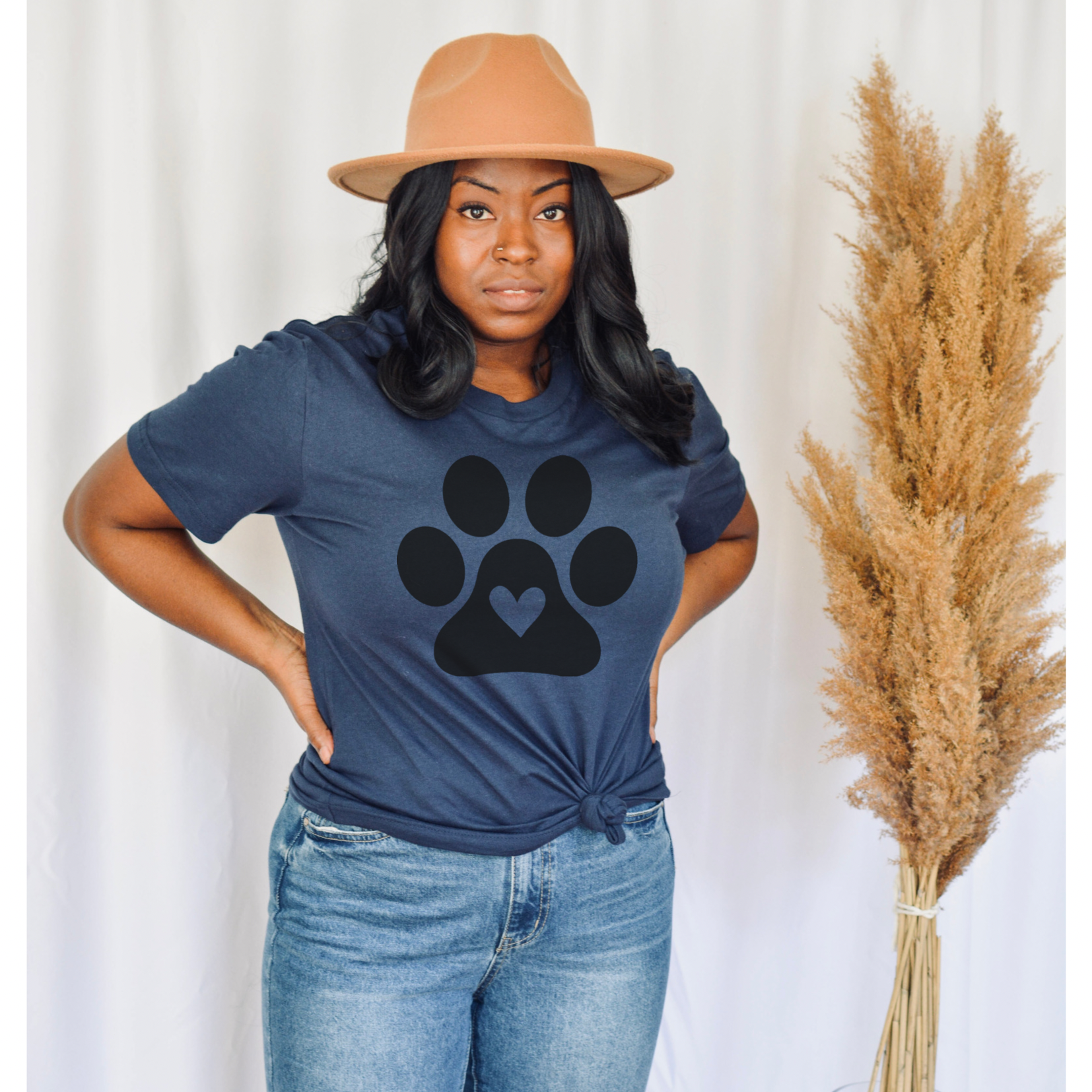 Dog Paw - Ink Deposited Graphic Tee