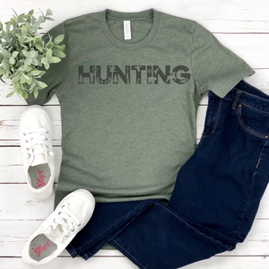 Hunting - Ink Deposited Graphic Tee
