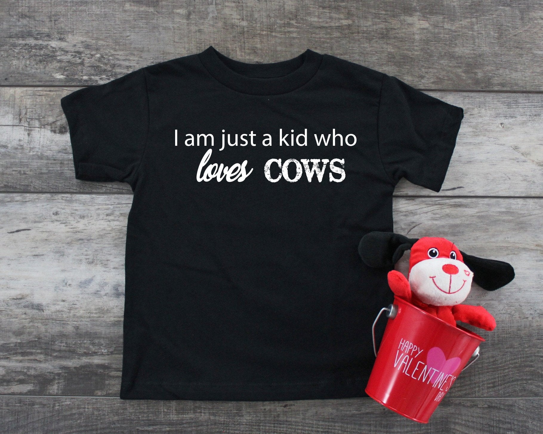 I Am Just A Kid Who Loves Cows