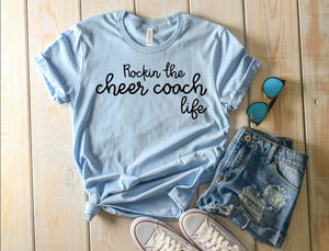 Cheer Coach Life White