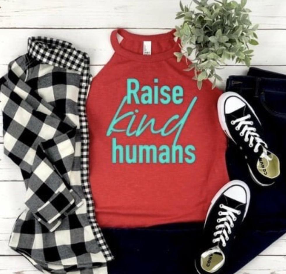 Raise Kind Humans White