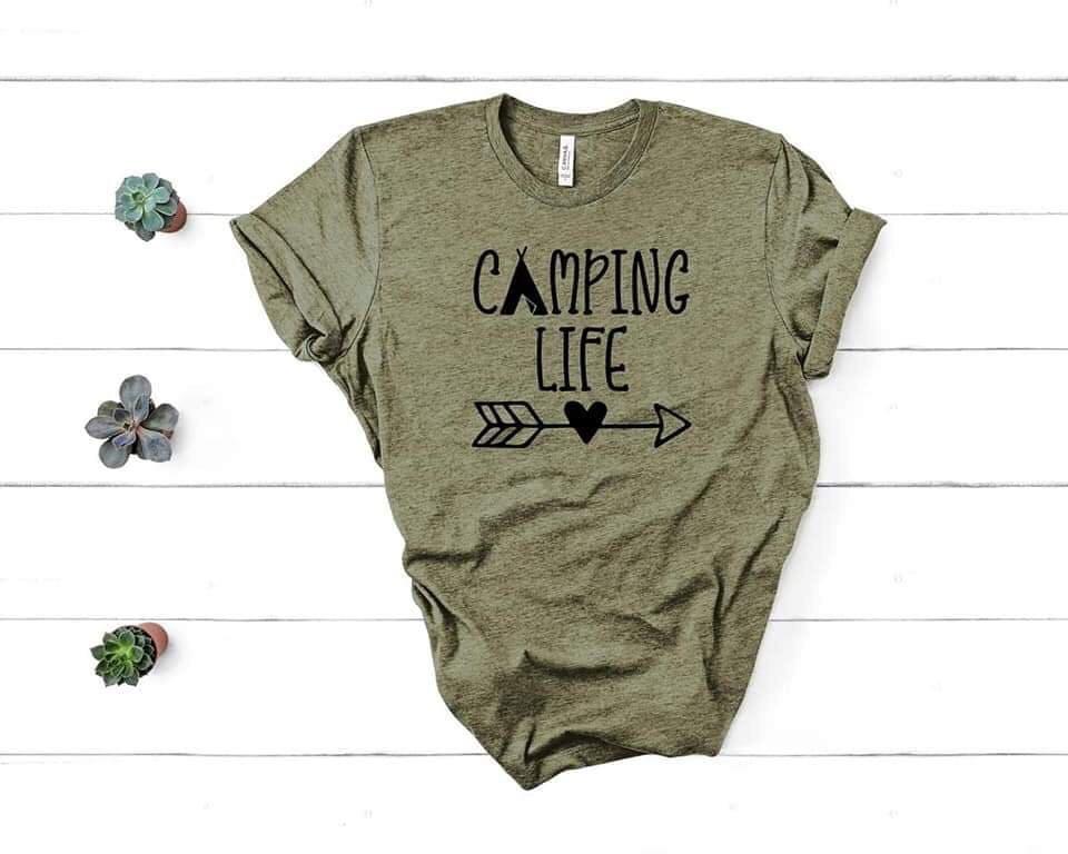Camping Life White