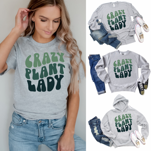 Crazy Plant Lady - Direct to Film (DTF) - Graphic Tee