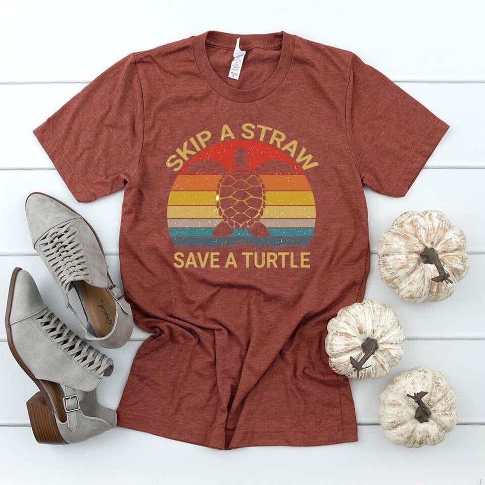 Skip A Straw Save A Turtle