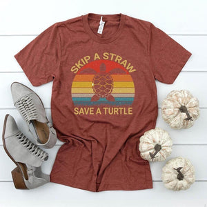 Skip A Straw Save A Turtle