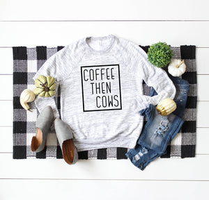 Coffee Then Cows White