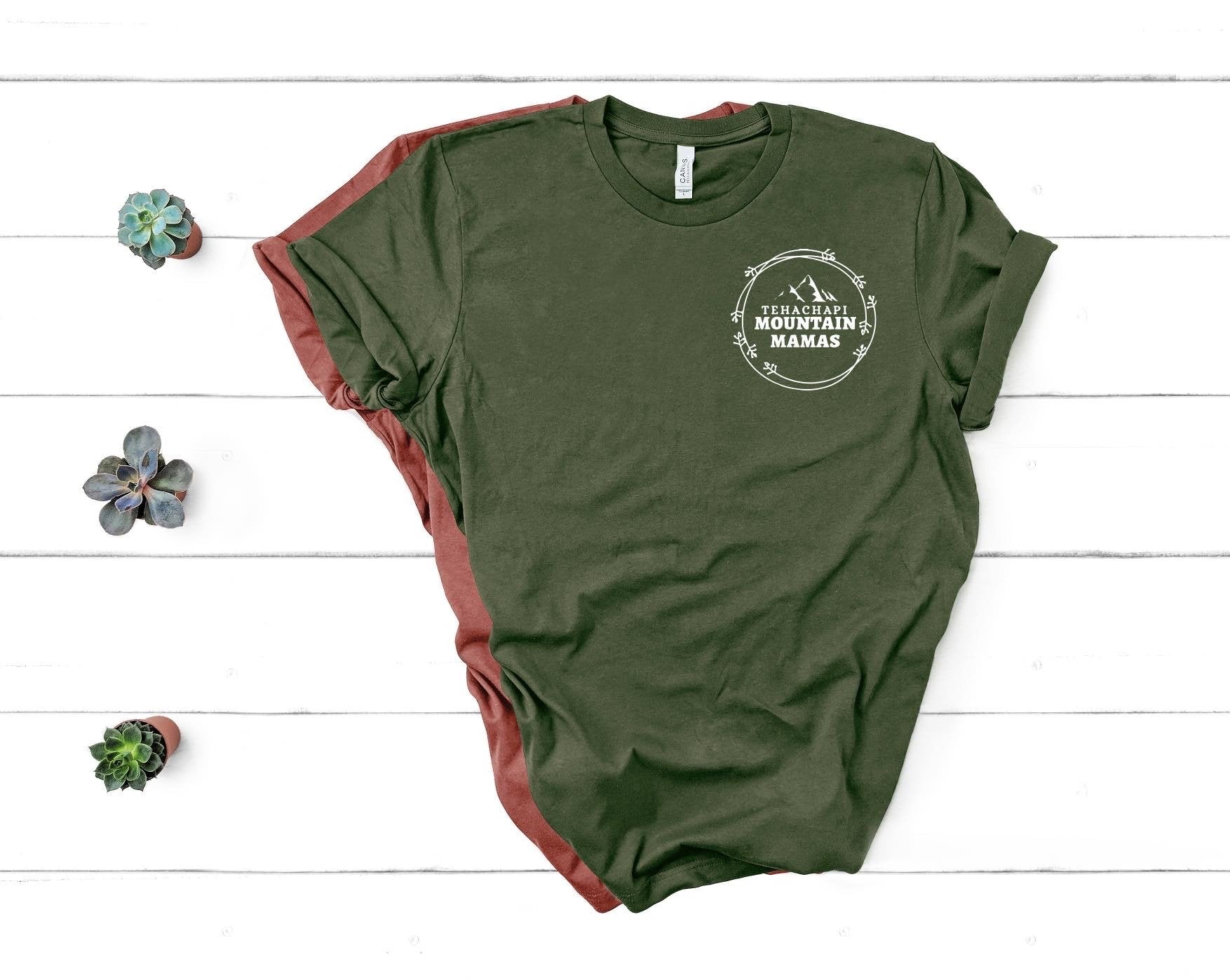 Tehachapi Mountain Mama White Pocket Print