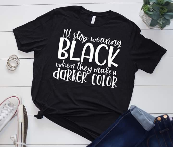I’ll Stop Wearing Black