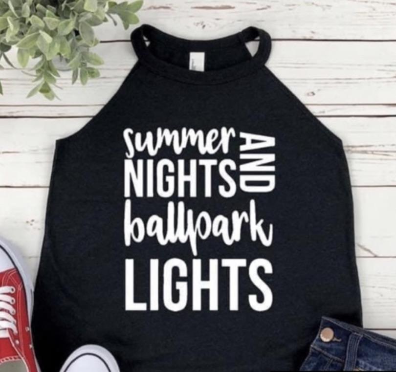 Summer Nights Ballpark Lights White
