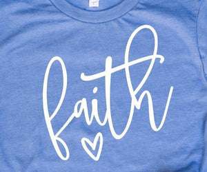Faith Heart White